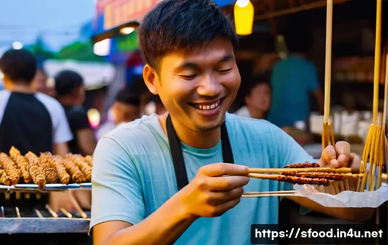 필리핀 이사우, 이것 모르면 손해! 현지인처럼 즐기는 꿀팁 3 필리핀 이사우 닭 내장 꼬치 먹는 법 관련 이미지 1